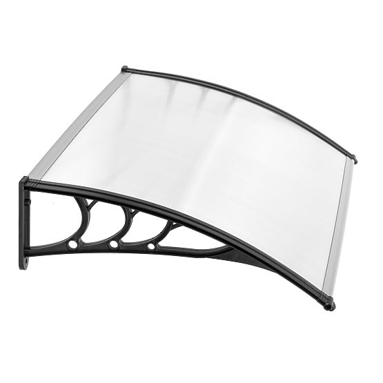 Door Canopy 120x80 cm Polycarbonate Awning