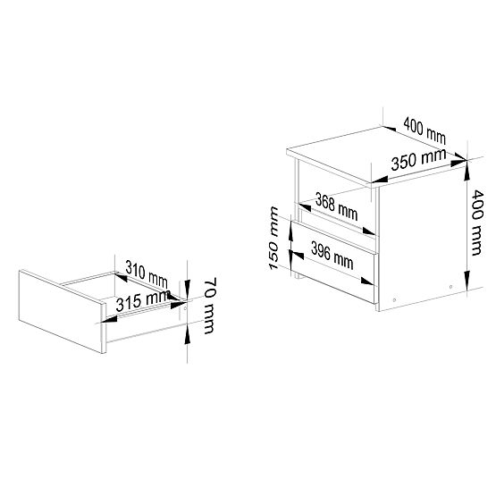 DRESSER CL1 PK GRAPHITE GRAY