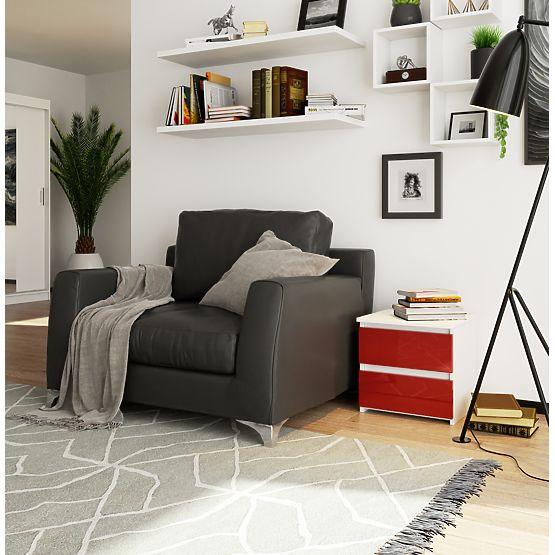 DRESSER CL2 2DR CLP RED GLOSS