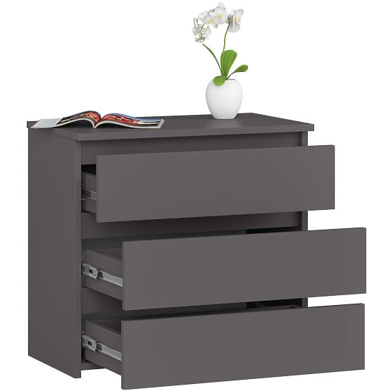 DRESSER CL3 3DR CLP PK GRAPHITE GRAY