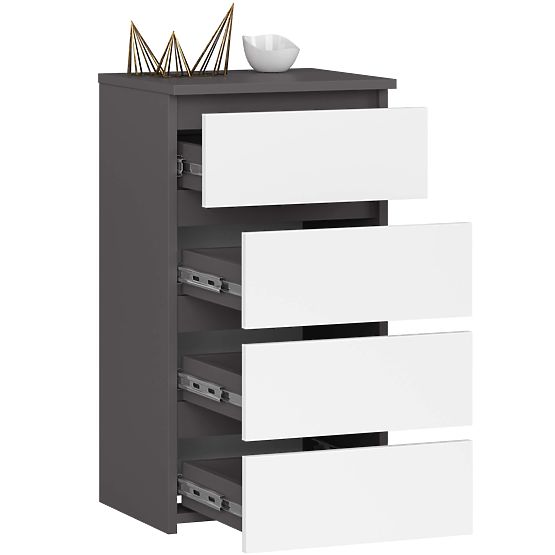 DRESSER CL4 PK GRAPHITE GRAY / WHITE