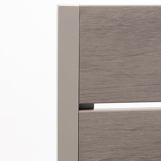 Drillo Garden Chair Aluminum, Beige-Grey, Polywood