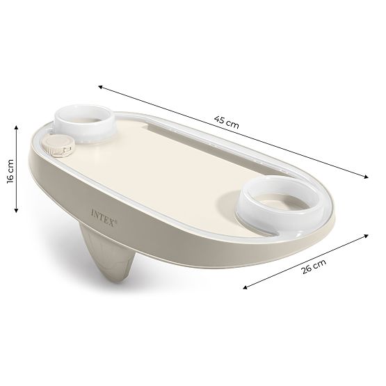 Drink Holder with LED Lighting and Space for Tablet Phone SPA INTEX 28520