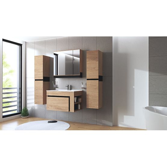 DUESA Cabinet Under Sink 80/1S Golden Oak (1p=1pc)