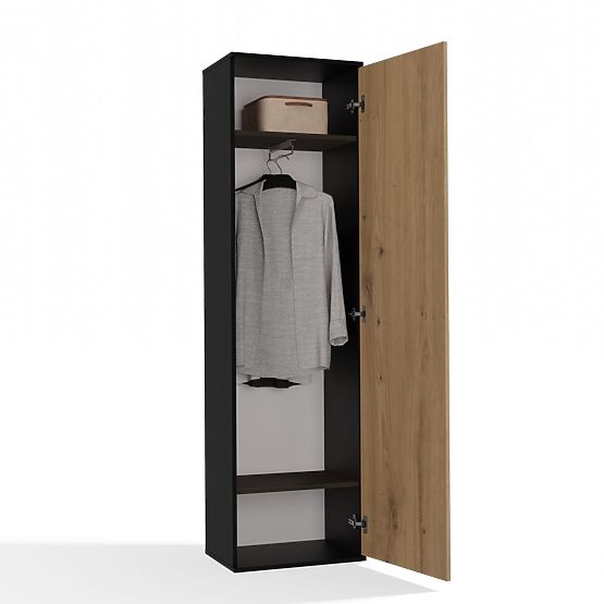 DUO ANTHRACITE ARTISAN OAK WARDROBE