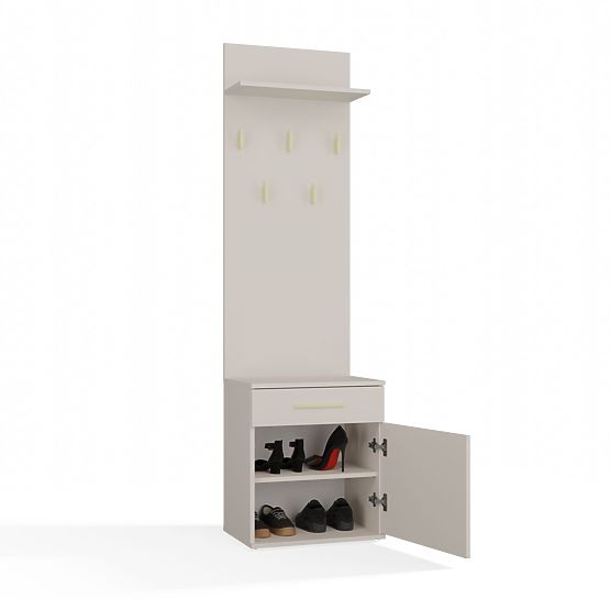 DUO Coat Rack in Cashmere