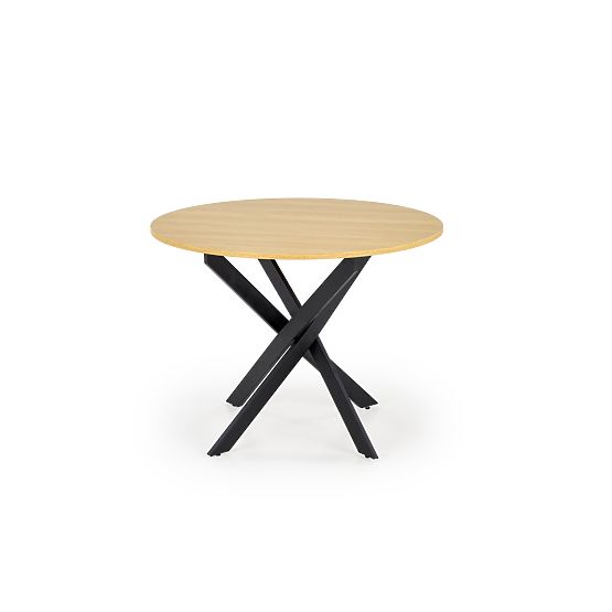 EDGAR Table, Top - Golden Oak, Legs - Black (2p=1pc)