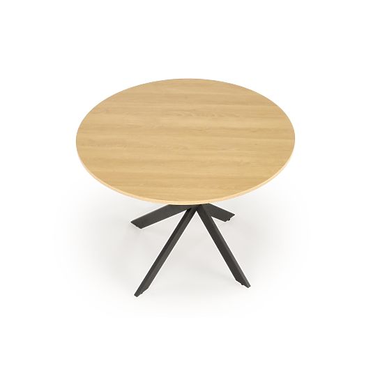 EDGAR Table, Top - Golden Oak, Legs - Black (2p=1pc)