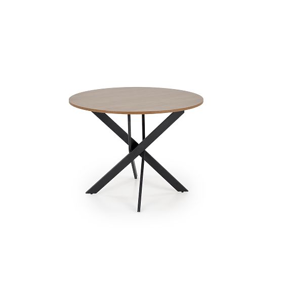 EDGAR Table, Top - Walnut, Legs - Black (2p=1pc)