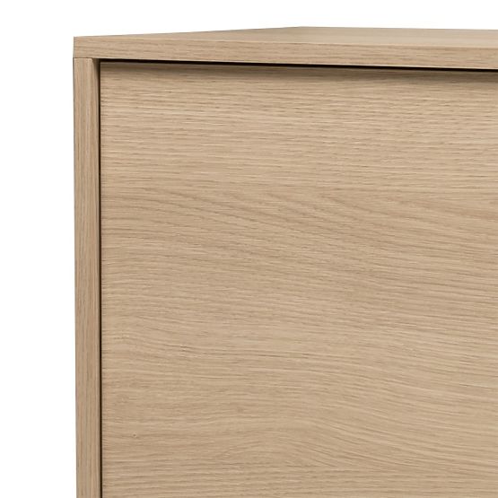 Eight-Door Japandi Sideboard in Lindberg Oak