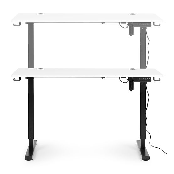 Electric Adjustable Desk 120x60 cm, Adjustable Height 72-117 cm ModernHome