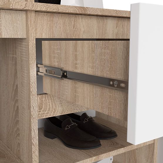 ENTRO PK HALLWAY SET OAK SONOMA / WHITE