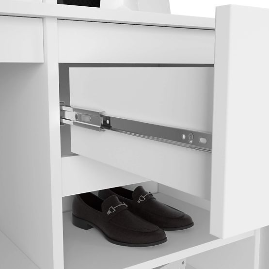 ENTRO PK WHITE HALLWAY SET