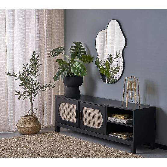 ESSENT Wall Mirror, Black (1p=1pc)