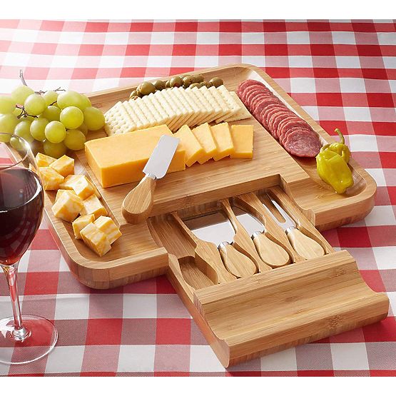 Estera Bamboo Snack and Cheese Board