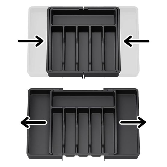 Expandable Cutlery Organizer GARFO