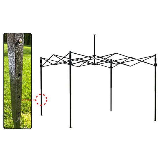 Express Trade Pavilion 3x3 m Green