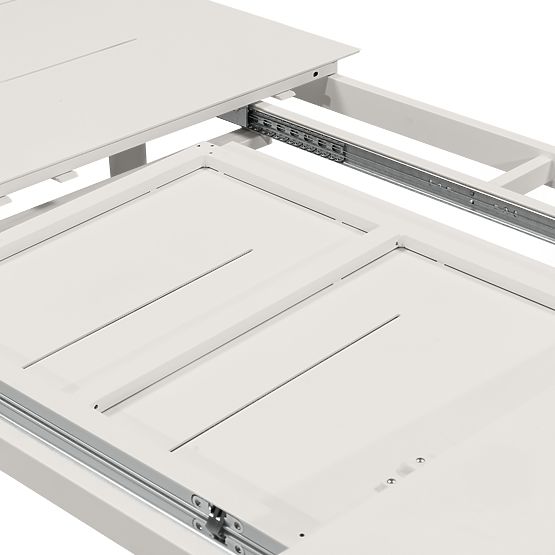 Extendable Garden Table Marinelli 230-300 cm, Aluminum, Light Beige