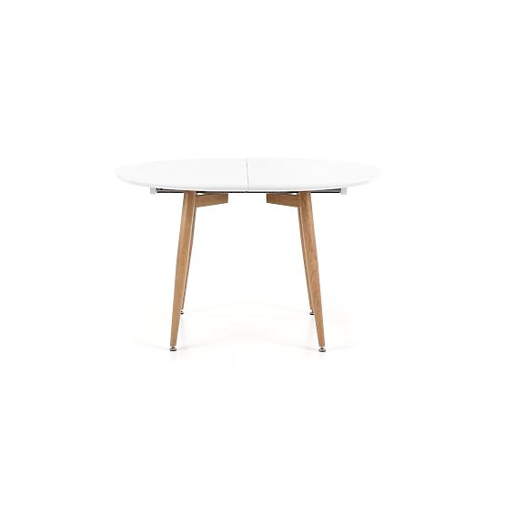 Extendable Table EDWARD White / San Remo Oak (2p=1pc)