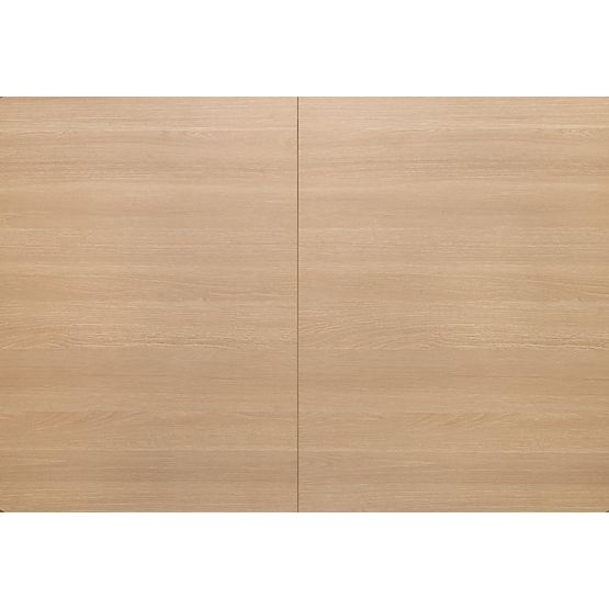 Extendable Table GIACOMO, Top - Natural, Leg - Black (2p=1pc)