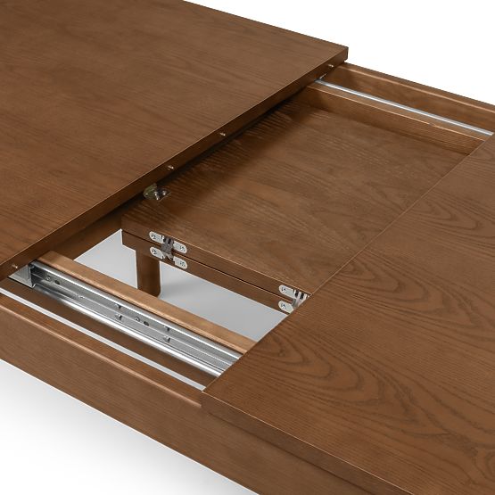 Extendable Table Iselio 160-200 cm, Rectangular, Brown