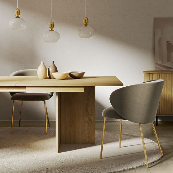 Extendable Table Jose 140-200 cm, Rectangular, Cremona Oak Torro