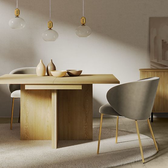 Extendable Table Jose 140-200 cm, Rectangular, Cremona Oak Torro