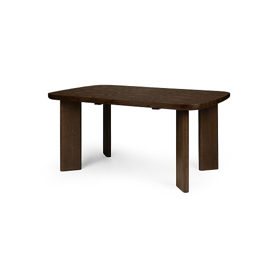 Extendable Table Marbella 160-200 cm, Rectangular, Dark Oak