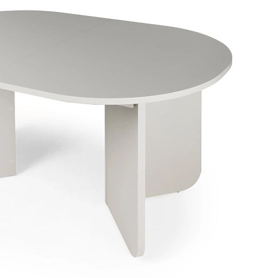 Extendable Table Mou 140-200 cm, Cashmere, Oval Top