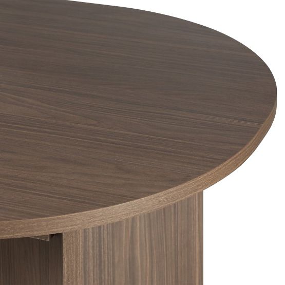 Extendable Table Mou 140-200 cm, Lincoln Walnut, Oval Top