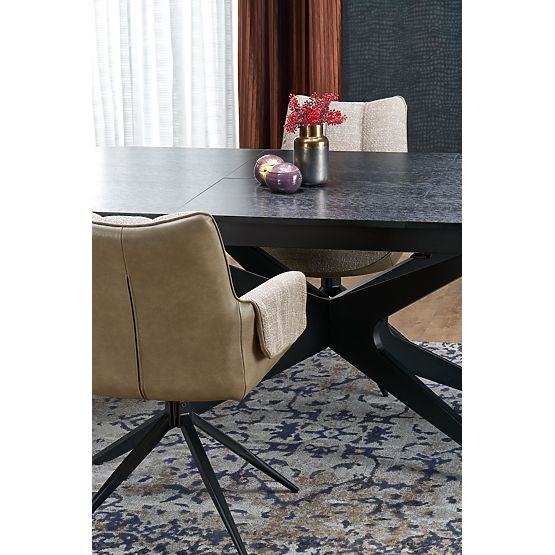 Extendable Table SANDRO, Black (2p=1pc)