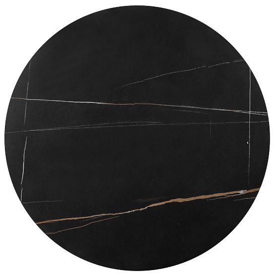 FATIMA set of 2 tables, black marble / gold (1p=1pc)