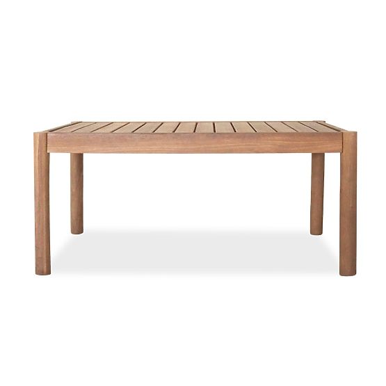 Fiorentino Garden Furniture Set Teak Look, Woven, Light Acacia Wood FSC, Green, Rounded