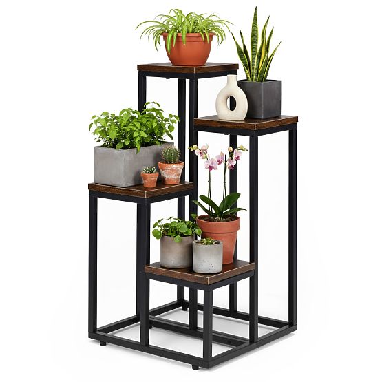 Flower Stand Decorations 4 Shelves Loft ModernHome