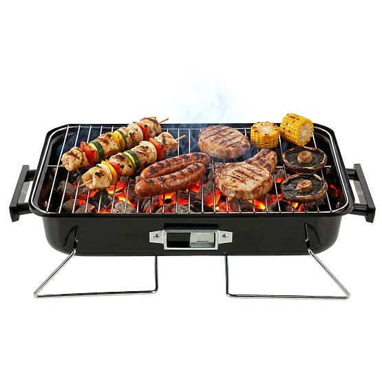 Foldable Portable Charcoal Grill CAMPAL with Lid