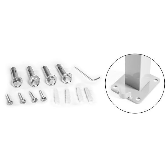 Folding Awning 300x180 cm Side Screen for Garden Terrace Beige