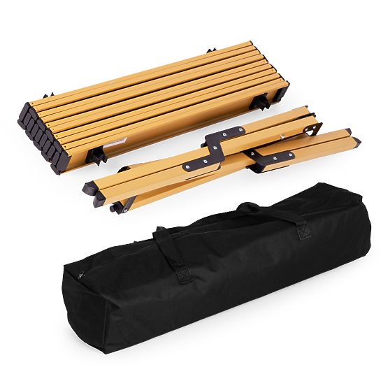 Folding Camping Table 60x60 cm with Bag MultiGarden