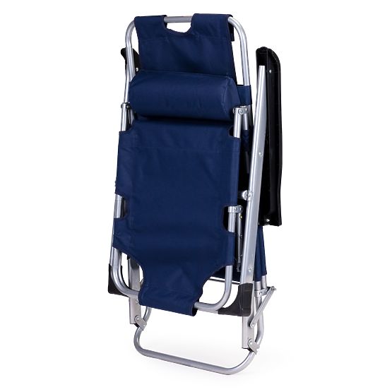 Folding Garden Beach Chair 2-in-1 Lounger