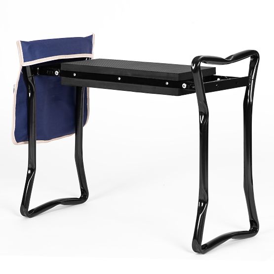 Folding Kneeler - Garden Stool 2-in-1 - Blue