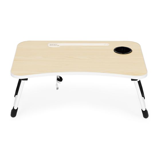 Folding Laptop Stand 60x40 cm with Lamp and Fan ModernHome