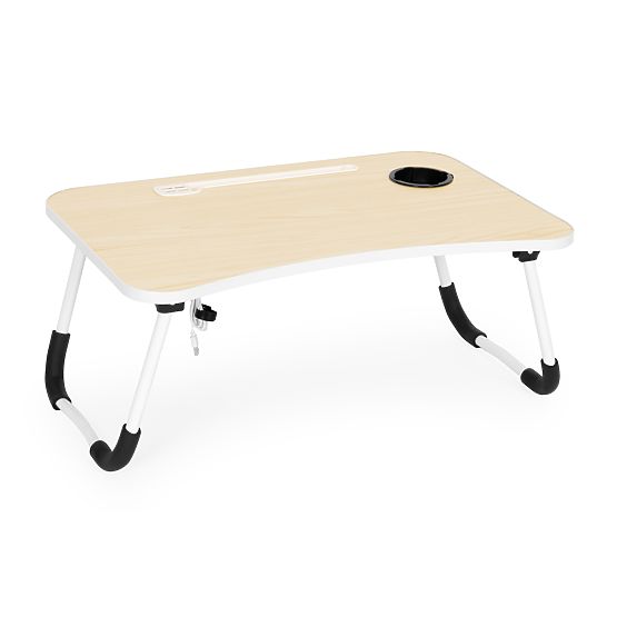 Folding Laptop Stand 60x40 cm with Lamp and Fan ModernHome