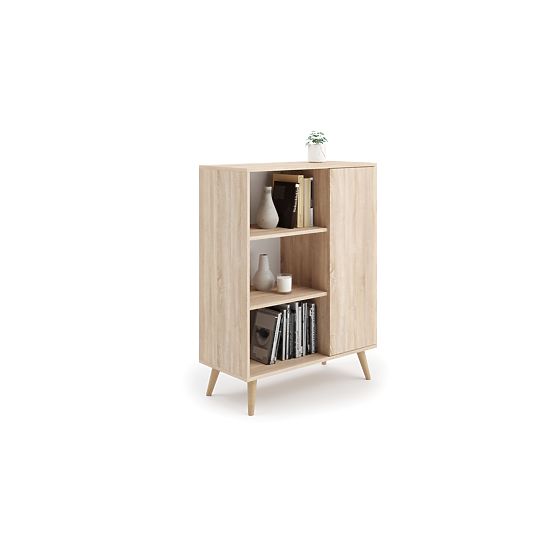 Fondi Wardrobe Sonoma Oak, Scandinavian
