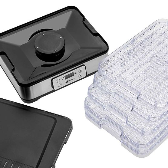 Food Dehydrator for Mushrooms and Fruits with Thermo Circulation FUNGI 280W