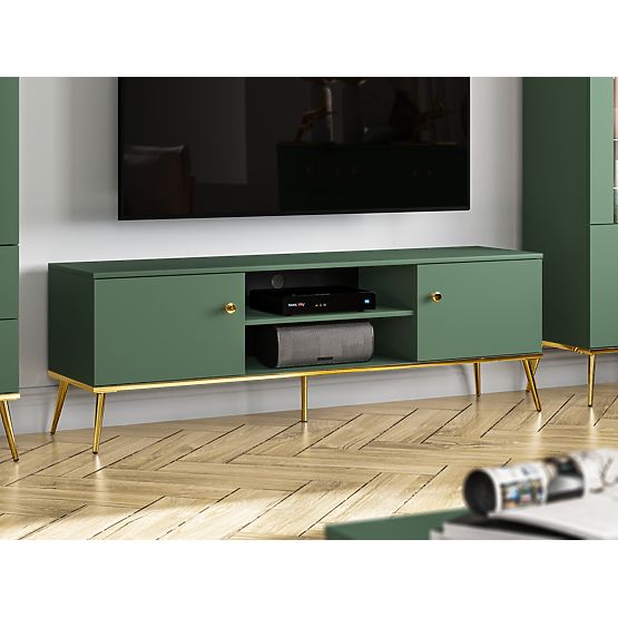 Forest TV table - green