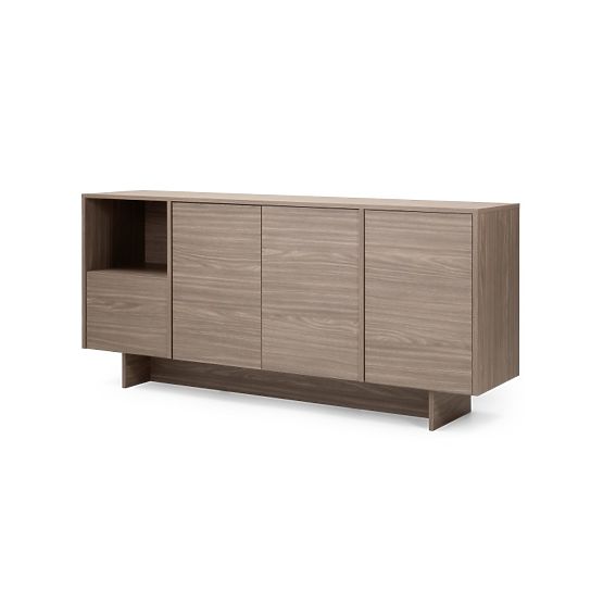 Four-Door Sideboard Kanso, Pearl Oak