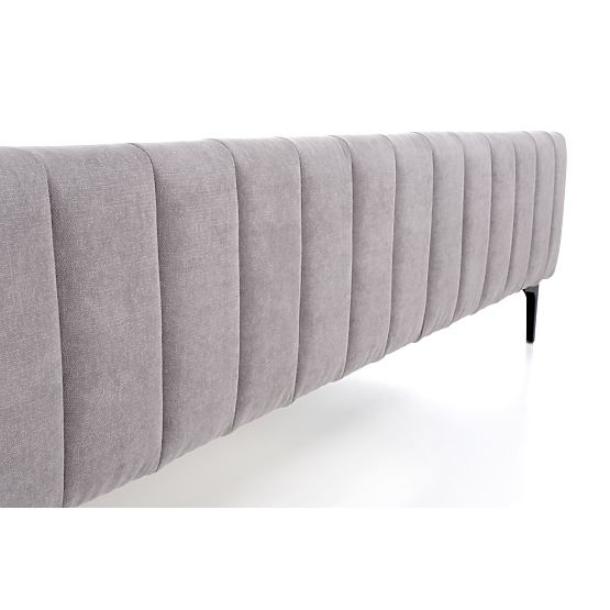FRANCESCA 160, bed, light gray (3p=1pc)