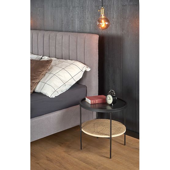 FRANCESCA 160, bed, light gray (3p=1pc)