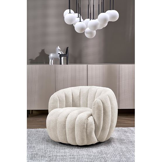 FRASER Cream Relaxation Chair (1p=1pc)