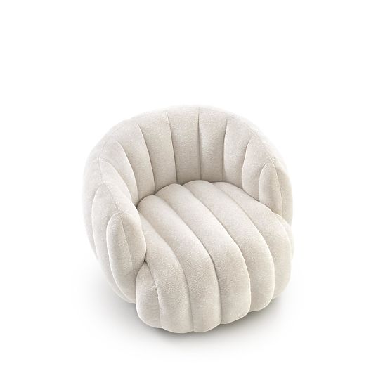 FRASER Cream Relaxation Chair (1p=1pc)