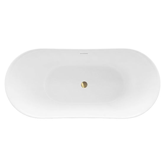 Freestanding Bathtub Rea Ferrano Slim 170